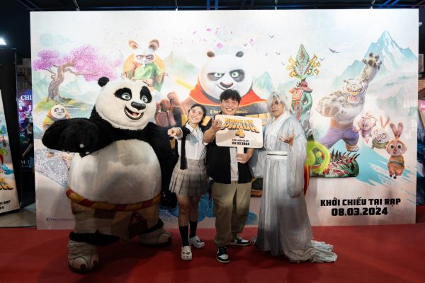 Dàn nghệ sĩ Việt cùng gia đình háo hức chào đón gấu Po trở lại tại buổi công chiếu phim KUNG FU PANDA 4